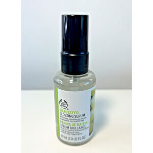 The Body Shop Grapeseed Glossing Hair Serum for FRIZZY Hair HTF NLA US Seller